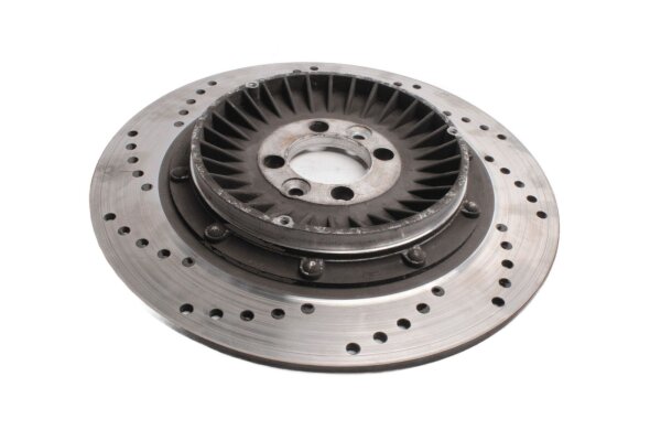 disco de freno trasero perforado, rueda de ventilador, sistema de frenos BMW K 1100 RS K589 0522 92-96