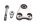 Support moteur, fixation au cadre, roulement gauche Suzuki GSF 1200 Bandit WVA9 01-05