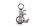 Support de fourreau de fourche droit, support de pontet de fourche Suzuki GSF 1200 Bandit WVA9 01-05