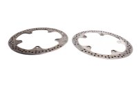 Discos de freno delanteros perforados (par) BMW R 1150 R Rockster R28 0308 03-05