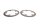 Discos de freno delanteros perforados (par) BMW R 1150 R Rockster R28 0308 03-05