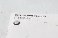 Manual de taller, instrucciones de reparación, servicio BMW R 1150 GS R21 0415 99-04