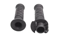 Handlebar grips, throttle grip (right/left), grip rubber...