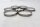 Hose clamp set, retaining clamps, exhaust clamps BMW R 1150 GS R21 0415 99-04