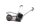 Footrest assembly bracket rear right Suzuki GSF 1200 Bandit WVA9 01-05