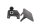 Cache-prise, garniture de prise intégrée BMW K 1100 RS K589 0522 92-96
