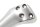 Left handlebar clip-on 22mm clip-on holder mount BMW R 1100 RT 259 0413 96-01