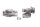Alloggiamento del termostato del liquido di raffreddamento Honda ST 1100 Pan European SC26 90-01