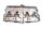 Nervures du couvercle de soupapes de la culasse Suzuki GSF 1200 Bandit WVA9 01-05
