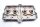 Nervures du couvercle de soupapes de la culasse Suzuki GSF 1200 Bandit WVA9 01-05