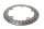 Boret bremseskive, bag til højre, 4,9 mm tyk BMW R 1200 CL 0442 K30 259C 03-05