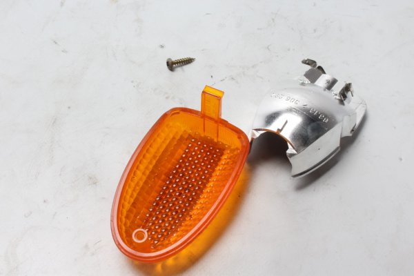 Forreste venstre blinklys, orange hus, indsats, glas BMW R 1150 GS R21 0415 99-04