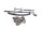 Kit de chaîne de distribution, tendeur de chaîne, rail de guidage Suzuki GSF 1200 Bandit WVA9 01-05