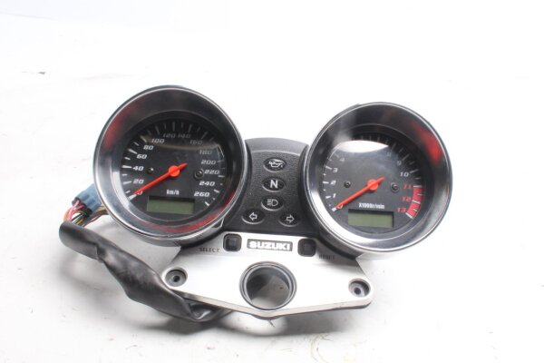Snelheidsmeterunit, cockpit, instrumentenpaneel, toerenteller Suzuki GSF 1200 Bandit WVA9 01-05