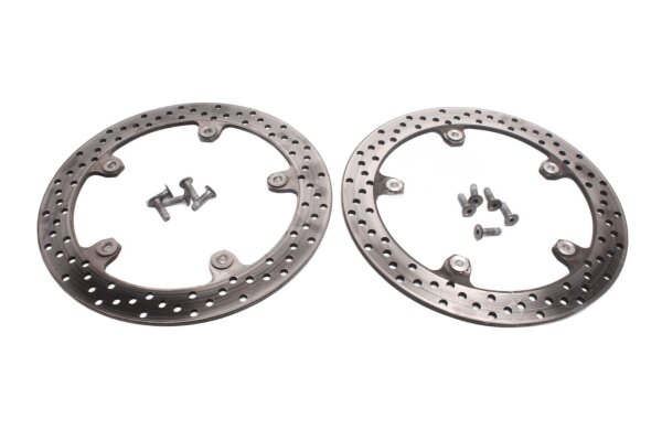 Dischi freno anteriori forati, set di viti di montaggio BMW K1300S 0508 09-15