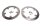 Dischi freno anteriori forati, set di viti di montaggio BMW K1300S 0508 09-15