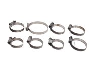 Hose clamp set, stainless steel mounting BMW K 1100 RS...