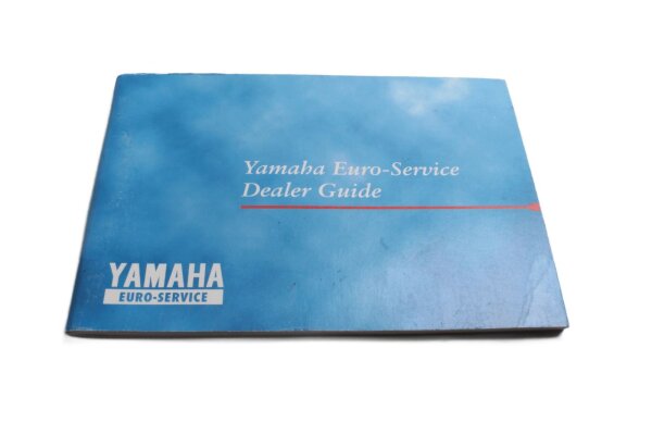 Verkstadshandbok, återförsäljarkatalog, Euro-Service Guide Yamaha XJ 600 4K0 80-82