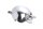 Right side cover chrome trim Suzuki GSF 1200 Bandit WVA9 01-05