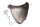 Right side cover chrome trim Suzuki GSF 1200 Bandit WVA9 01-05