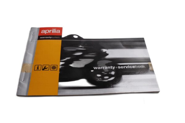Libretto di servizio, libretto di garanzia, libretto di manutenzione, manuale Aprilia SL 1000 Falco ZD4PA 00-03