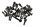 Screw set, fairing, frame, axles BMW R 1200 CL 0442 K30 259C 03-05