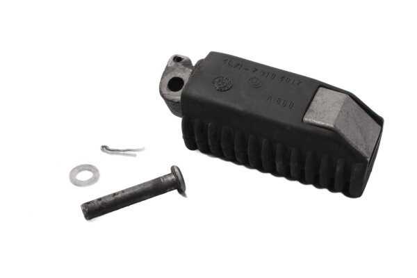 Rear left footrest rubber pad mount BMW R 1150 GS R21 0415 99-04