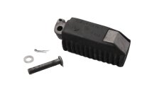 Rear left footrest rubber pad mount BMW R 1150 GS R21 0415 99-04