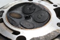 Topstykke, ventildæksel højre, ventilfjedre, motor BMW R 1100 RT 259 0413 96-01