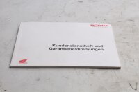 Klantenserviceboekje, garantieboekje, garantieboekje Honda NC 750 S RC88 16-20