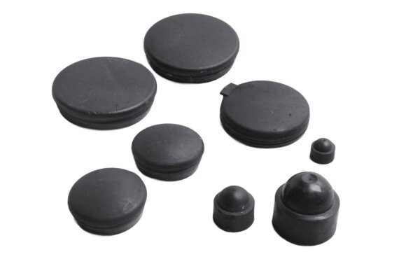 Juego de tapones para el marco, juego de tapones de goma, tapas de los extremos BMW R 1150 R R28 0429 01-06