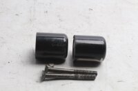 Ensemble de poids de guidon noir amortisseur de vibrations Suzuki GSF 1200 Bandit WVA9 01-05