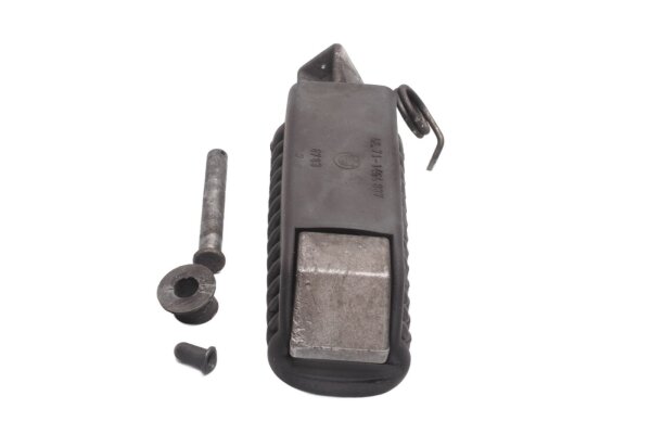 Front right drivers footrest, rubber pedal pad BMW K 1100 RS K589 0522 92-96