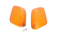 Voorste linker en rechter richtingaanwijzerglas, oranje...