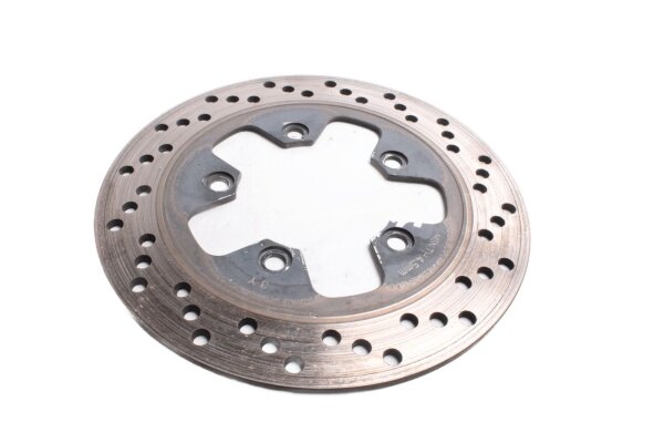 Rear brake disc, drilled, bolt circle Suzuki GSF 1200 Bandit WVA9 01-05