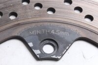 Rear brake disc, drilled, bolt circle Suzuki GSF 1200 Bandit WVA9 01-05