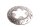 Rear brake disc, drilled, bolt circle Suzuki GSF 1200 Bandit WVA9 01-05