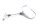 Rétroviseur droit réglable pour moto e6 NAPOLEX Suzuki GSF 1200 Bandit WVA9 01-05