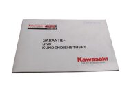 Livret de garantie, livret du service client Kawasaki KLR...