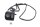 Ohjaustangon kytkin radion kaukosäätimessä vasen haku BMW R 1200 CL 0442 K30 259C 03-05