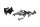 Skruvsats kåpa ramstöd BMW K 1200 GT K44 K12S 0587 06-08