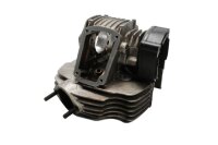 Testata del cilindro, coperchio delle valvole, camera di combustione, valvole, motore Ducati Monster 600 01-01