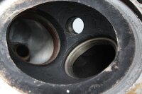 Testata del cilindro, coperchio delle valvole, camera di combustione, valvole, motore Ducati Monster 600 01-01