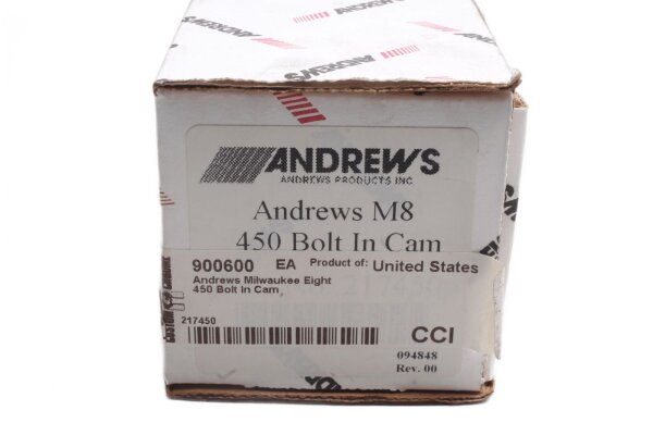 Arbre à cames M450 M-Eight-Bolt-in Performance 900600 Harley Davidson universell