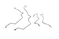ABS Bremsleitung Satz Hydraulikleitung ABS-System BMW R 1150 GS R21 0415 99-04