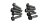 Oljetrågsbultsats, sexkantiga flänsbultar BMW K 1200 GT K44 K12S 0587 06-08