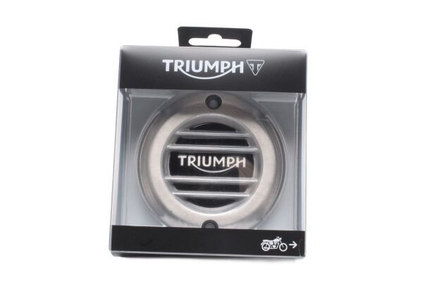 Tapa del embrague, emblema acanalado Triumph Bonneville 1200 T120 18-18