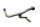 Gearstang, gearstang, fodstøttesystem til fører BMW R 1100 RT 259 0413 96-01