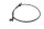 Speedometer cable drive shaft, mechanical speedometer BMW R 1150 GS R21 0415 99-04