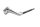 Acople para manillar derecho, abrazadera de 22 mm, aluminio. BMW R 1100 RT 259 0413 96-01